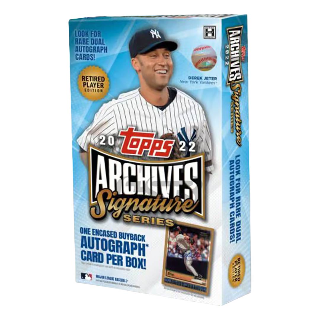 2022 Topps Archives Signature Series Retired Player Edition Baseball Hobby Box