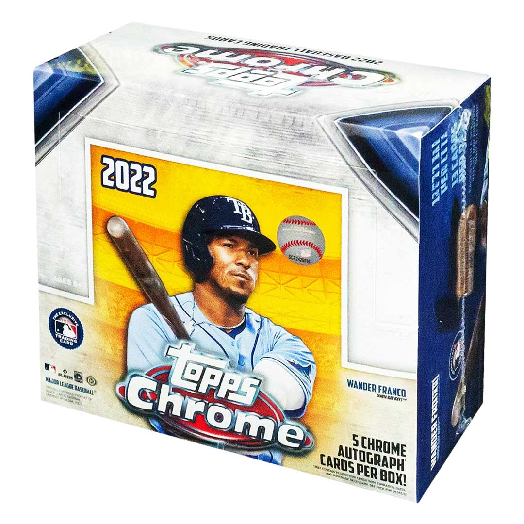 2022 Topps Chrome Baseball Jumbo HTA Box