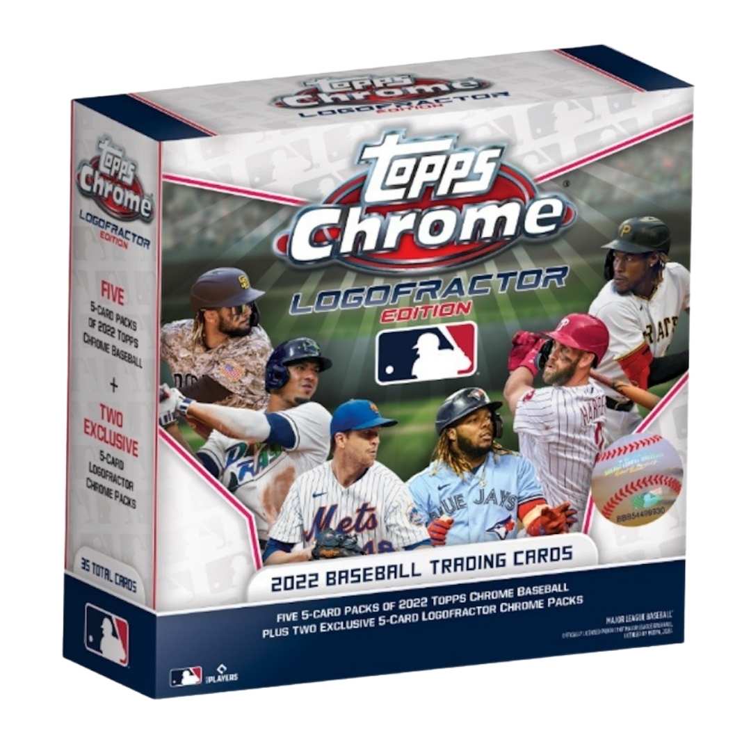 2022 Topps Chrome Baseball Logofractor Edition Box
