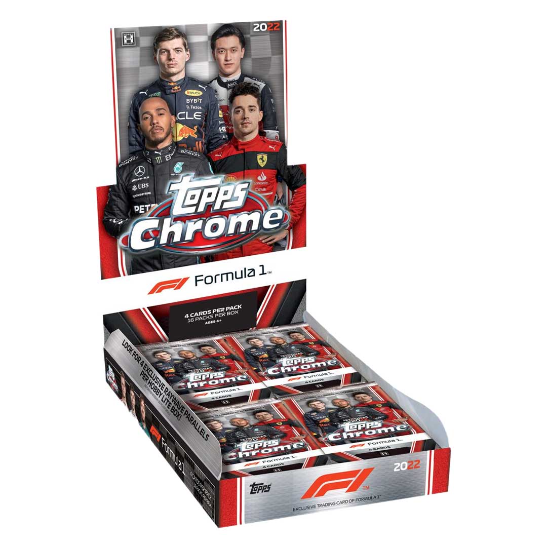 2022 Topps Chrome Formula 1 F1 Racing Lite Box