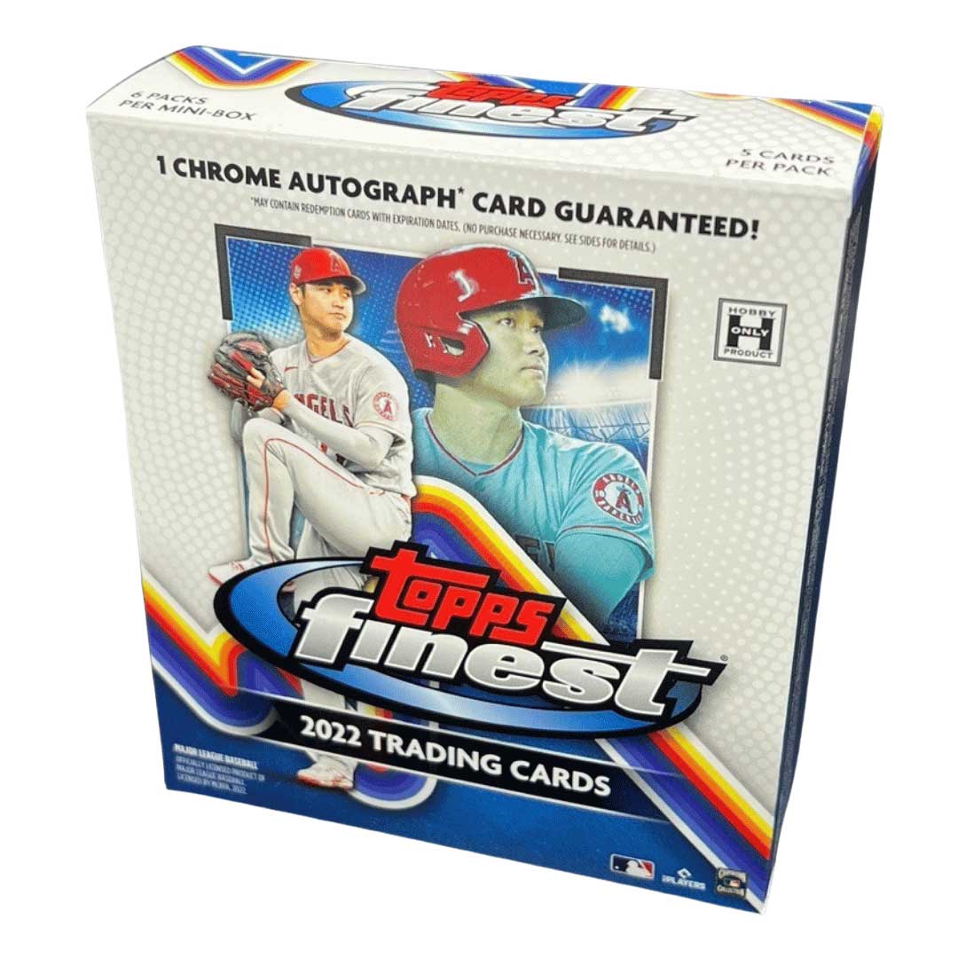 2022 Topps Finest Baseball Hobby Mini Box