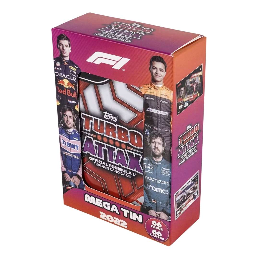 2022 Topps Formula 1 F1 Turbo Attax Mega Tin
