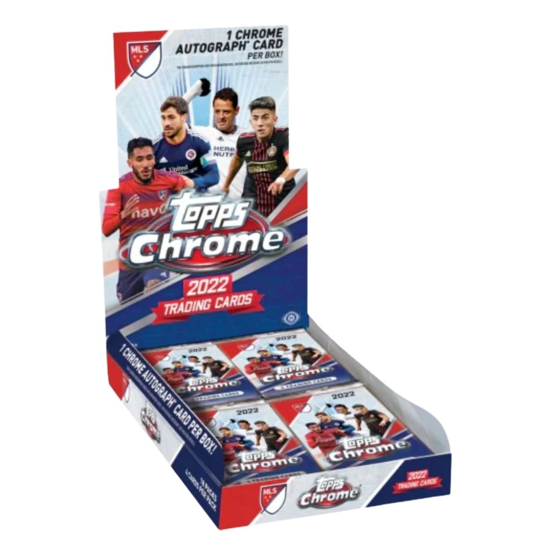 2022 Topps MLS Chrome Soccer Hobby Box