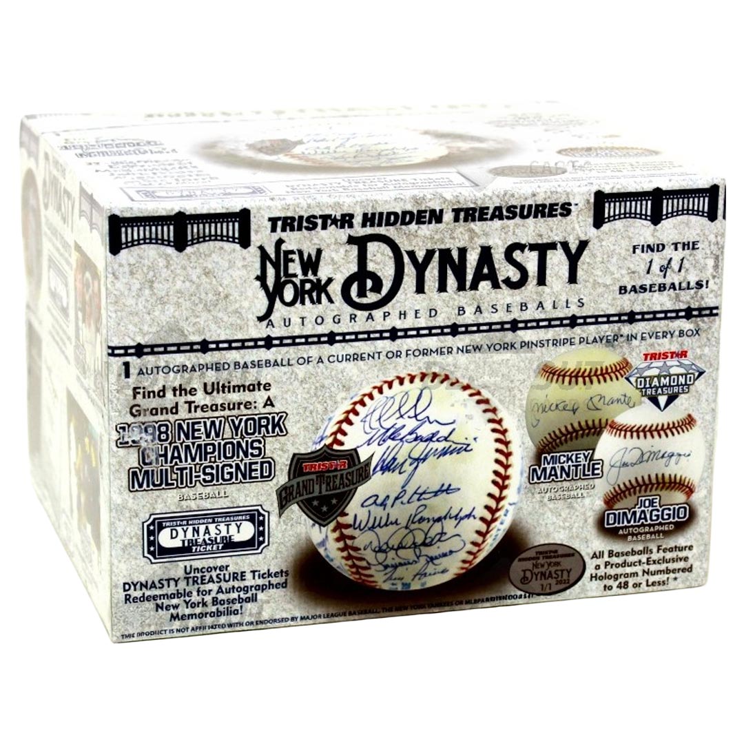 2022 Tristar Autographed Baseball NY Dynasty Edition Box