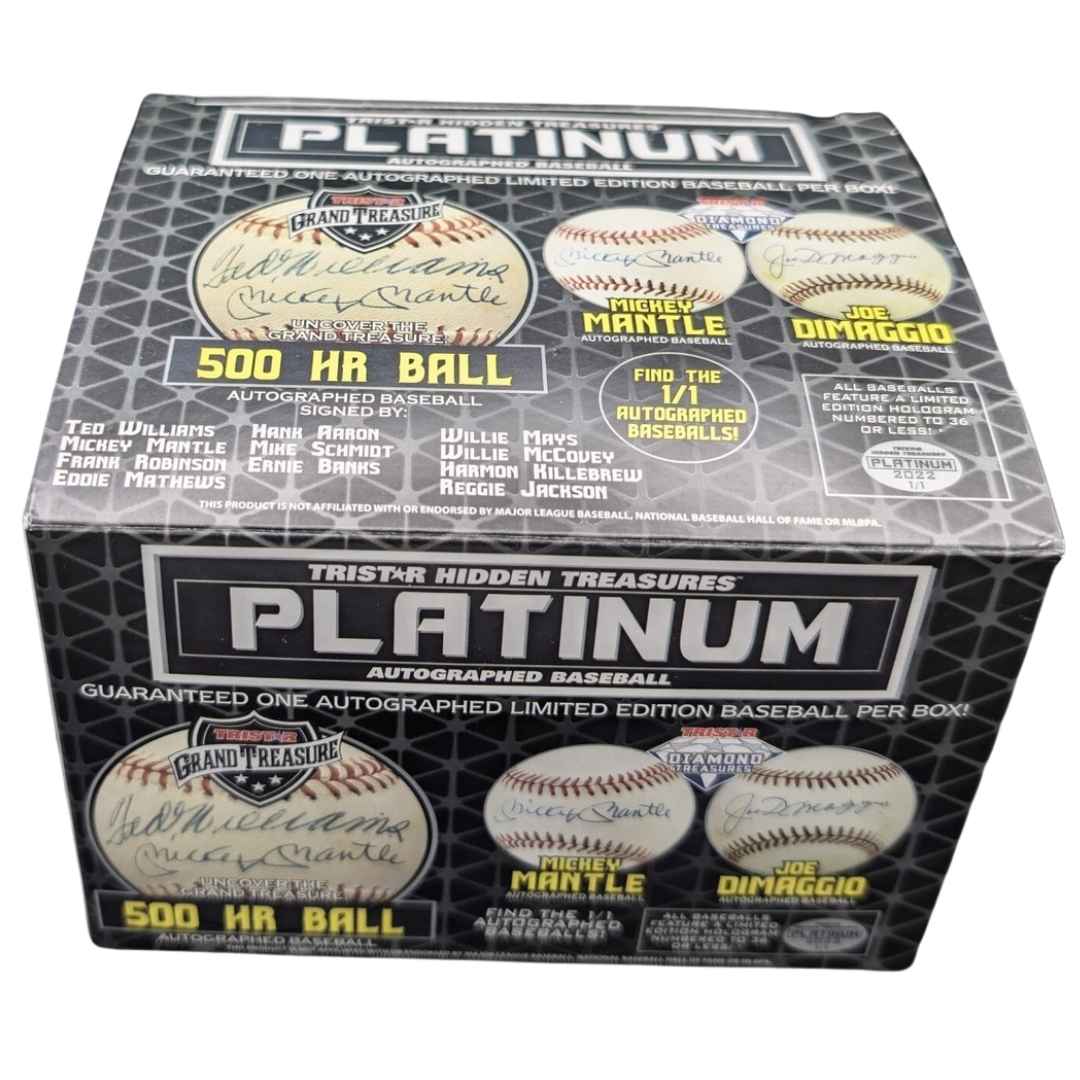 2022 Tristar Autographed Baseball Platinum Edition Box