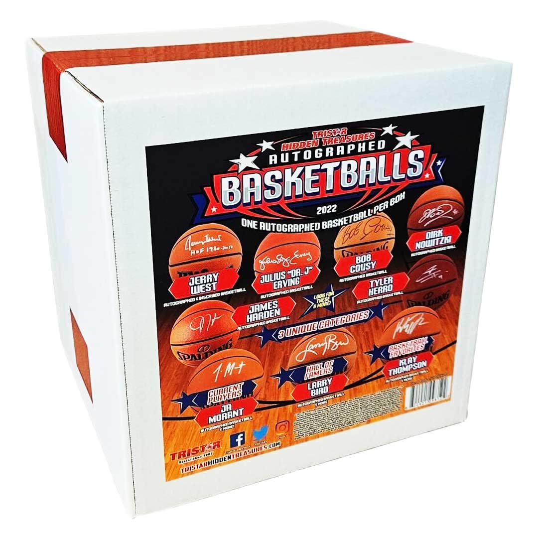 2022 Tristar Hidden Treasures Autographed Basketball - Season Edition Box