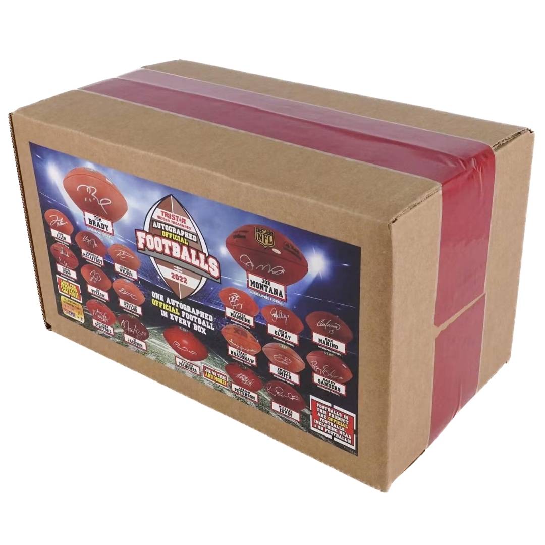 2022 Tristar Hidden Treasures Autographed Official Footballs Box