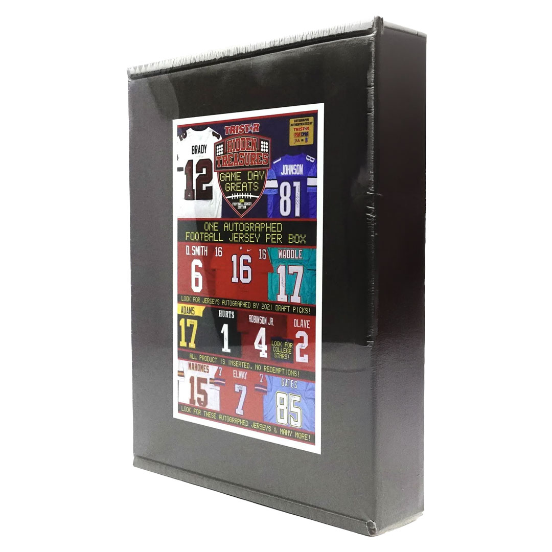 2022 Tristar Hidden Treasures Game Day Greats Jersey Football Box