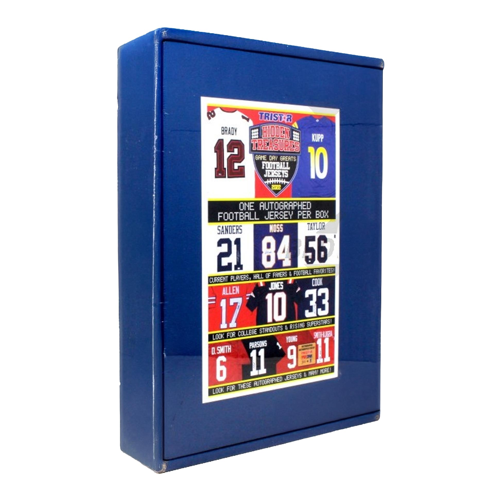 2022 Tristar Hidden Treasures Game Day Greats Jersey Football Season Edition Box