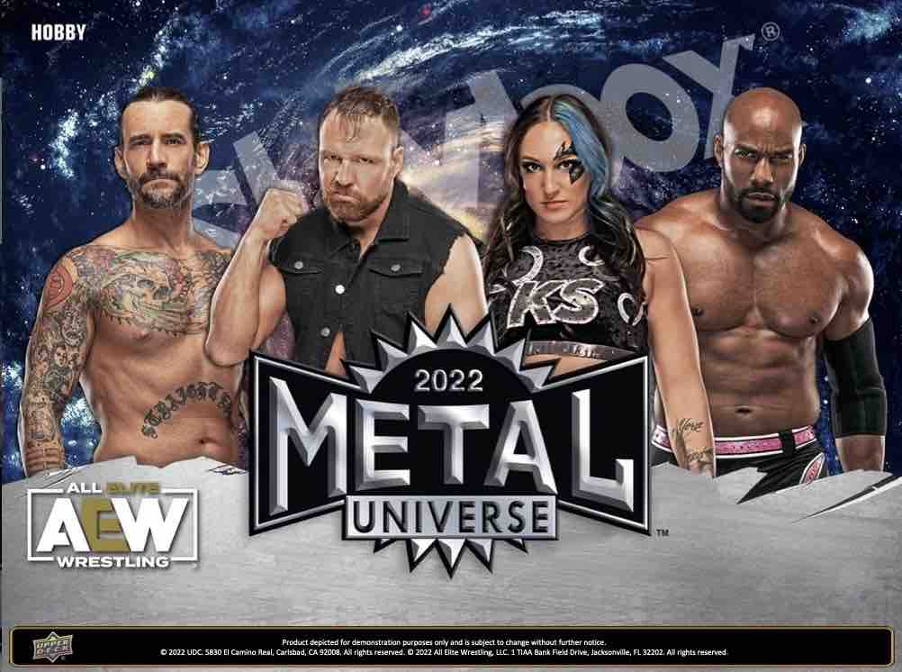 2022 Upper Deck All Elite Wrestling AEW Skybox Metal Universe Hobby Pack