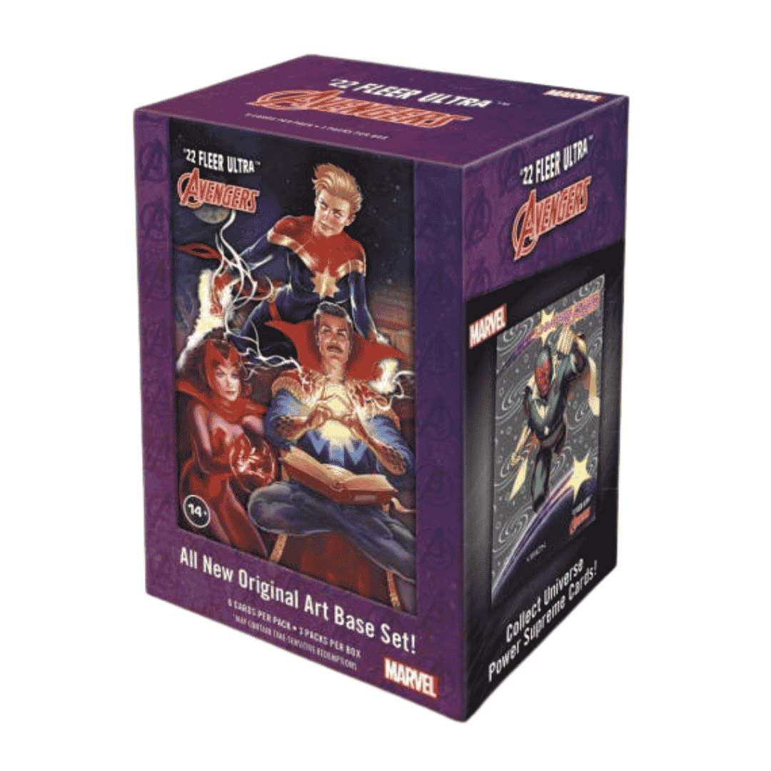 2022 Upper Deck Fleer Ultra Marvel Avengers Blaster Box