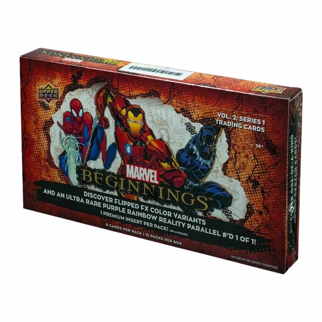 2022 Upper Deck Marvel Beginnings Volume 2 Series 1 Hobby Box