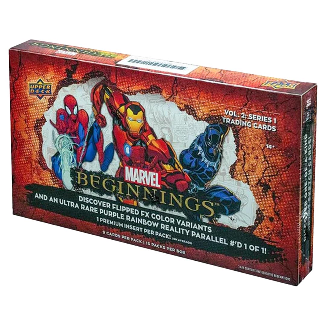 2022 Upper Deck Marvel Beginnings: Volume One Trading Card Box
