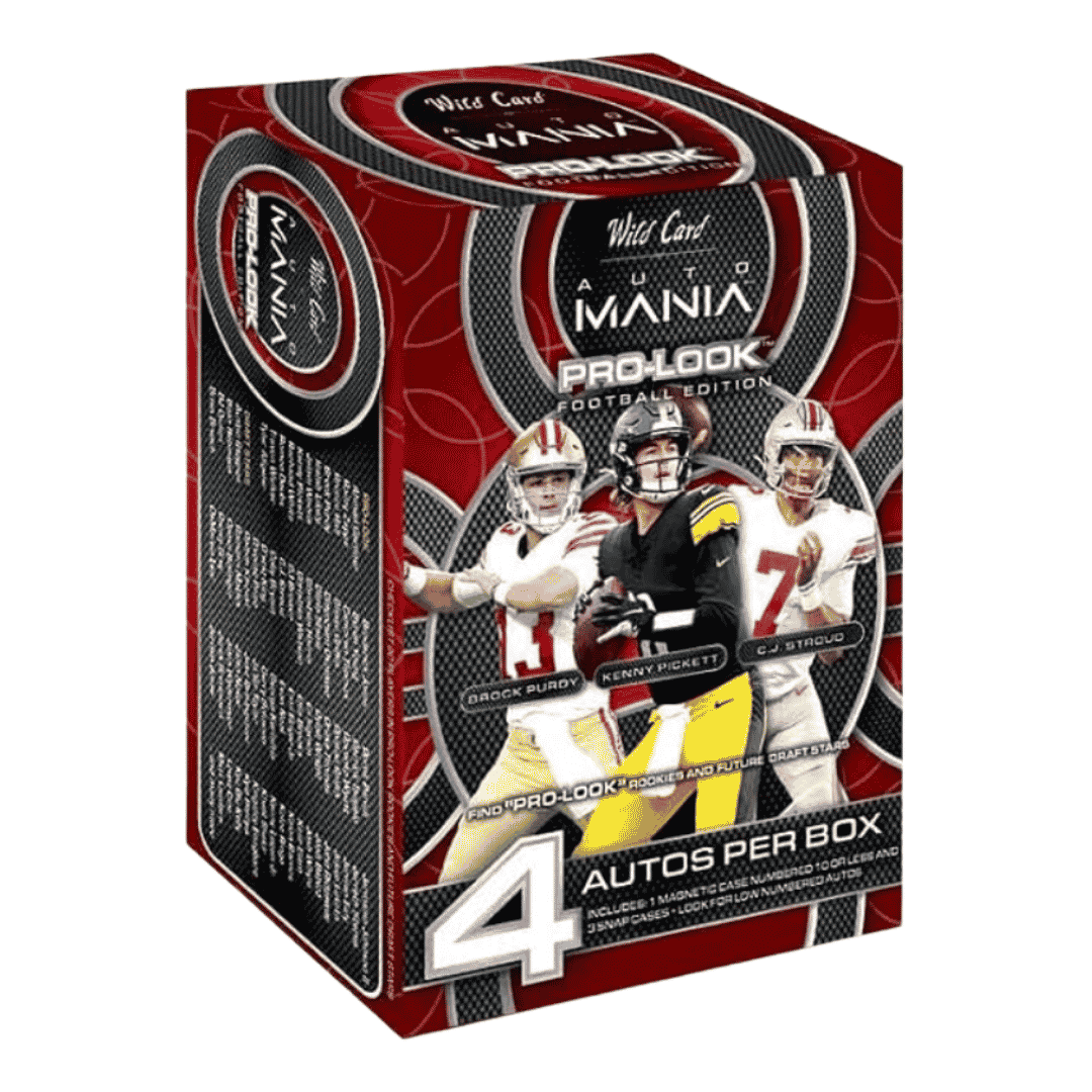 2022 Wild Card Auto Mania Football Retail Box