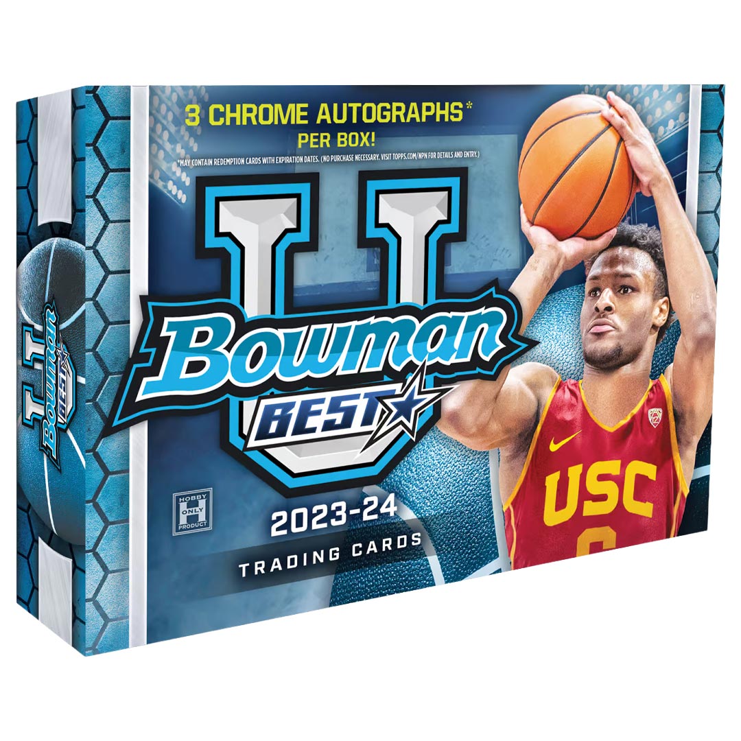 2023-24 Bowman University Best Basketball Delight Box
