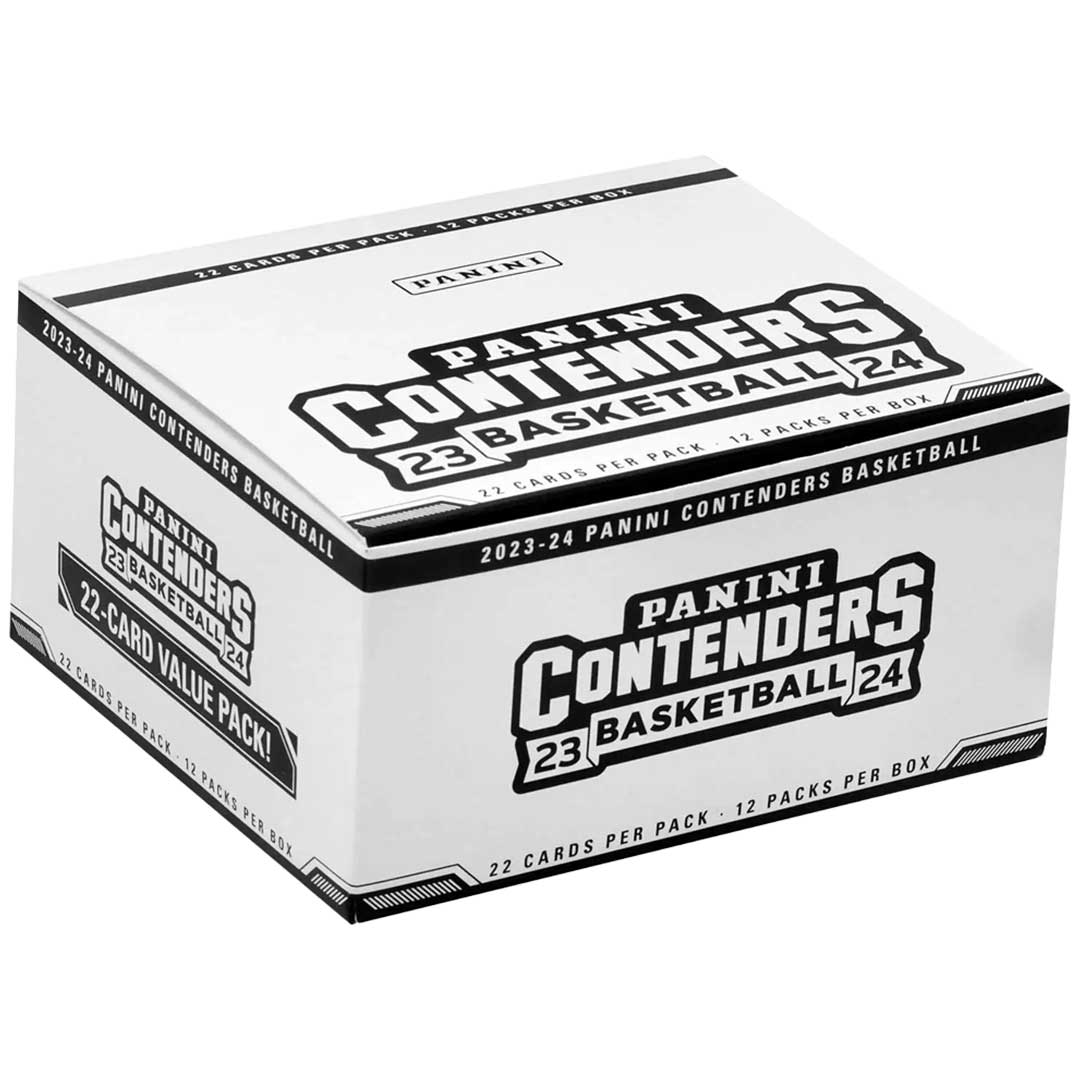 2023-24 Panini Contenders Basketball 12-Pack Jumbo Value Box