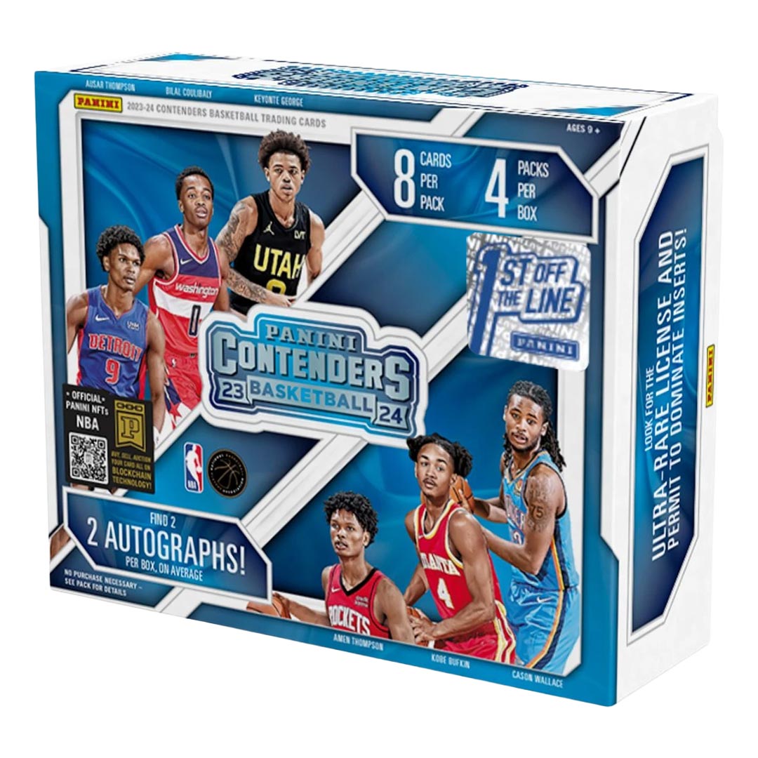 2023-24 Panini Contenders Basketball 1st Off The Line Hobby Box