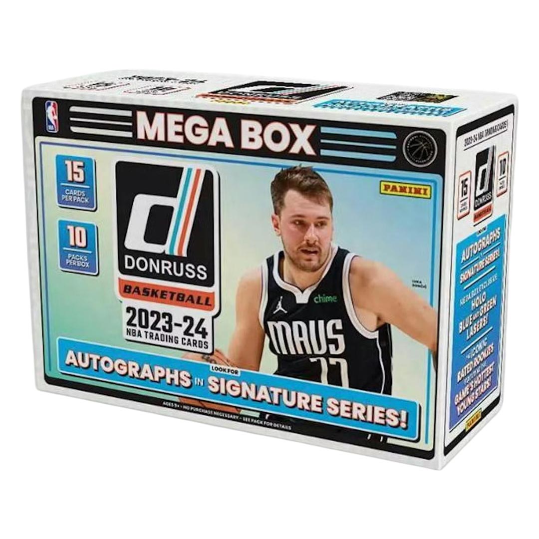 2023-24 Panini Donruss Basketball Mega Box (Holo Blue)