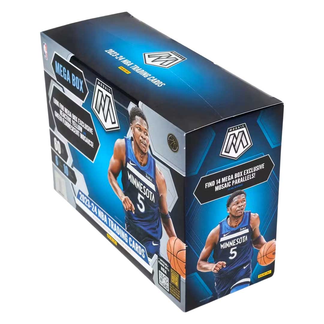 2023-24 Panini Mosaic Basketball Mega Box (Yellow & Green Mosaics!) (No Shrink Wrap)