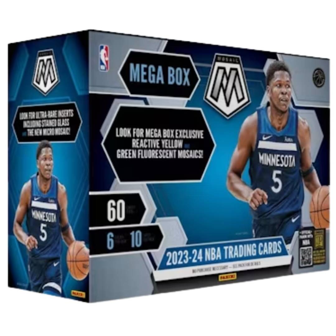2023-24 Panini Mosaic Basketball Target Mega Box (Reactive Yellow & Green Fluorescent)