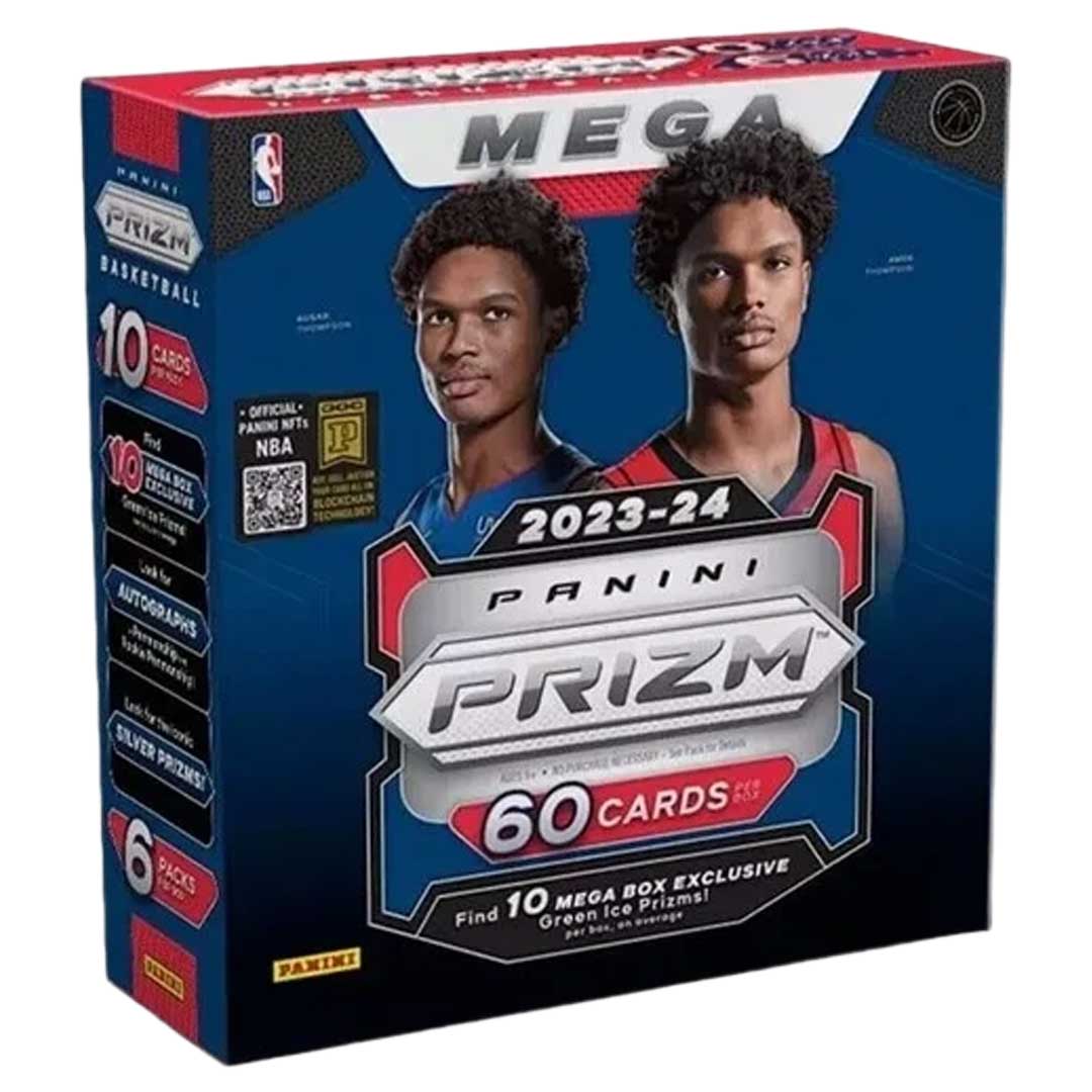 2023-24 Panini Prizm Basketball Hobby Mega Box (Green Ice Prizms)