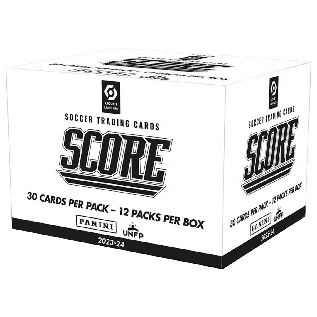 2023-24 Panini Score Ligue 1 Soccer Jumbo Value 12-Pack Box