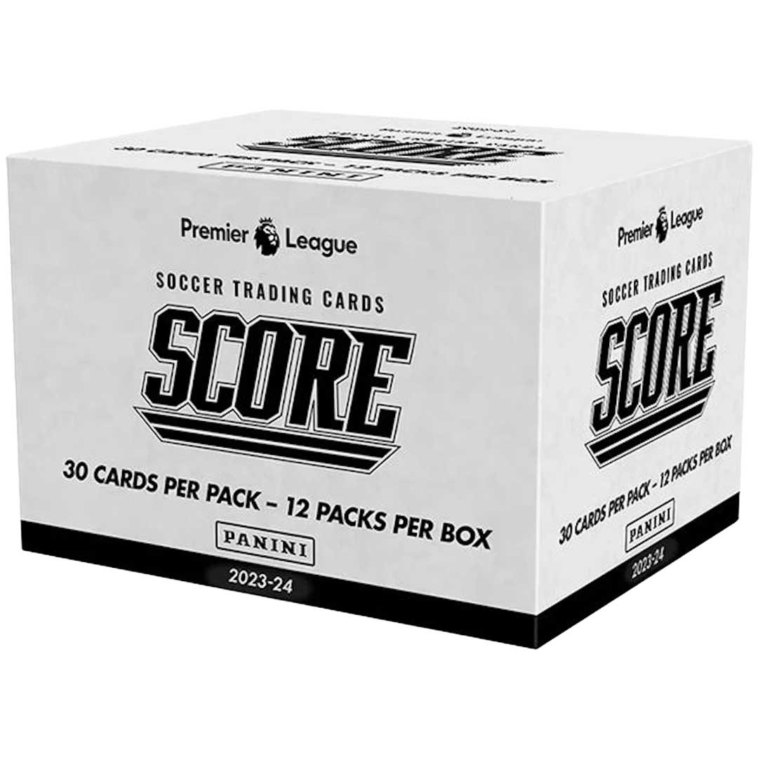 2023-24 Panini Score Premier League EPL Soccer Jumbo Value 12-Pack Box