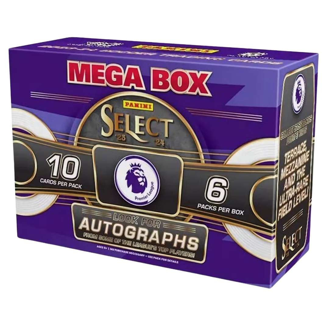 2023-24 Panini Select Premier League EPL Soccer Mega Box (Red Ice)