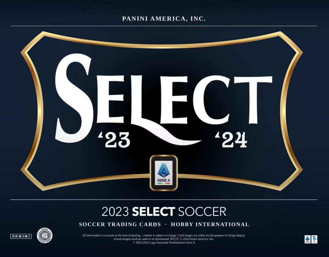 2023-24 Panini Select Serie A Soccer International Hobby 12-Box Case