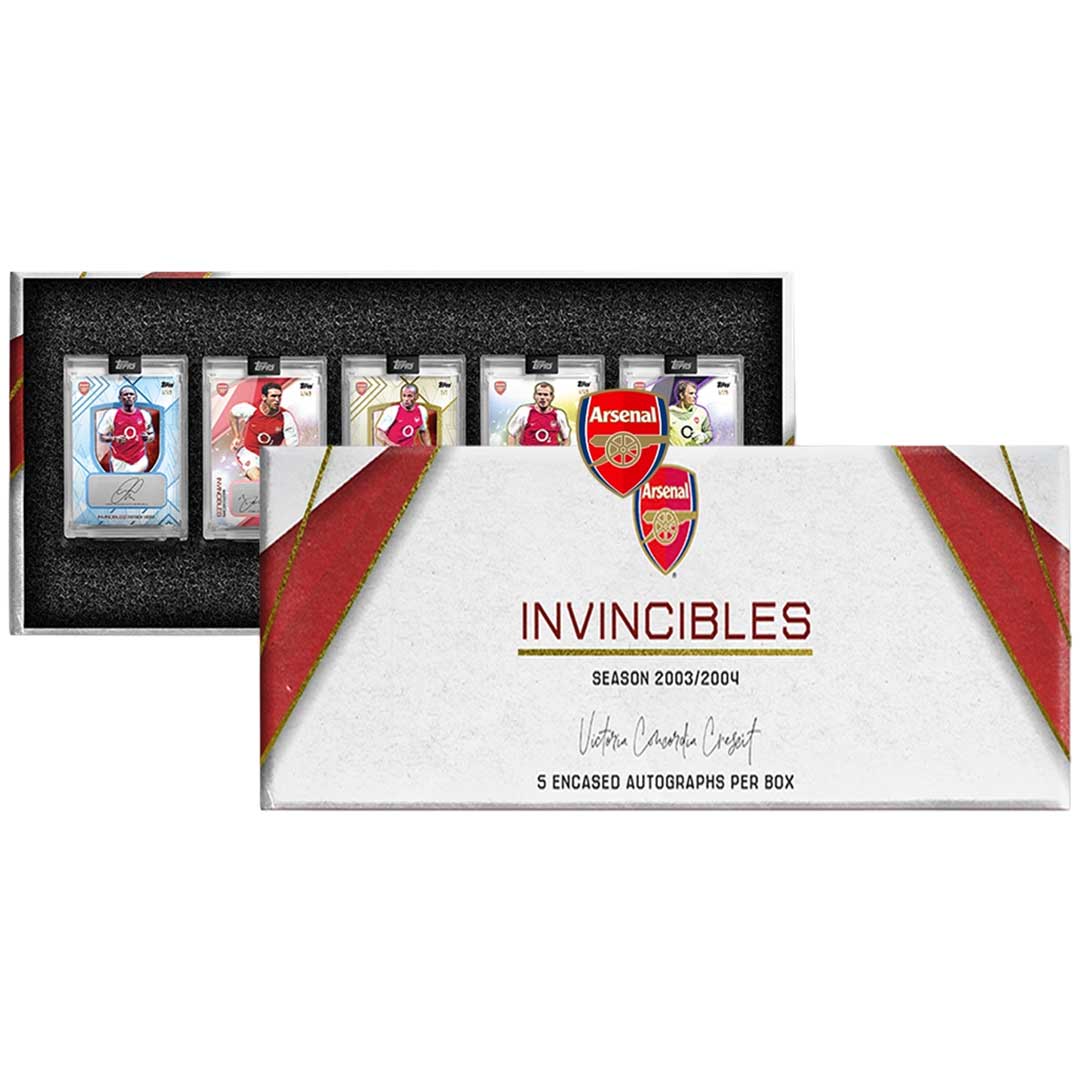 2023-24 Topps Arsenal FC Invincibles Soccer Hobby Box