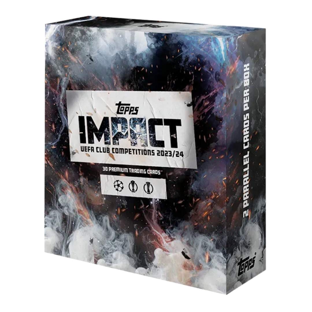 2023-24 Topps Impact UEFA Club Competitions Soccer Hobby Box