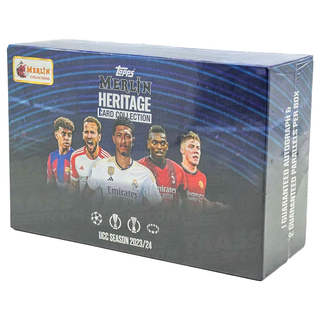2023-24 Topps Merlin Heritage Soccer Box