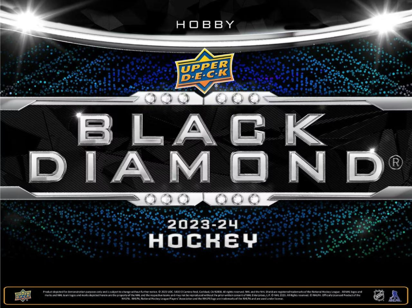  2023-24 Upper Deck Black Diamond Hockey CDD Exclusive Hobby 10-Box Case