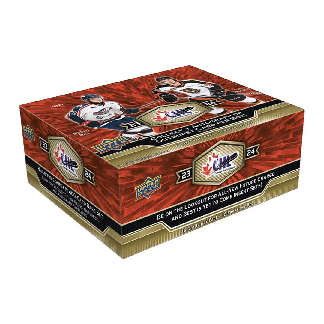 2023-24 Upper Deck CHL Hockey Hobby Box