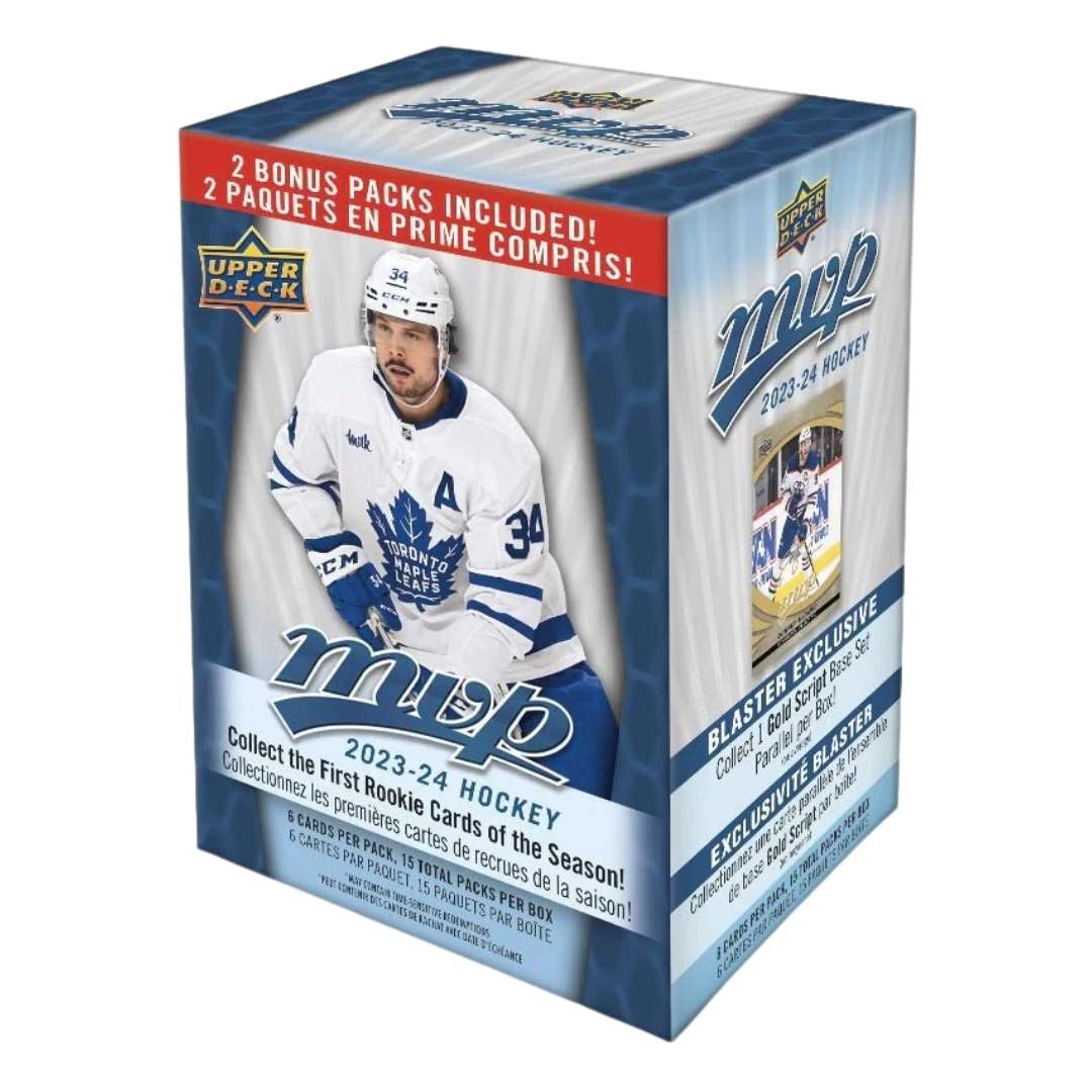 2023-24 Upper Deck MVP Hockey 15-Pack Blaster Box