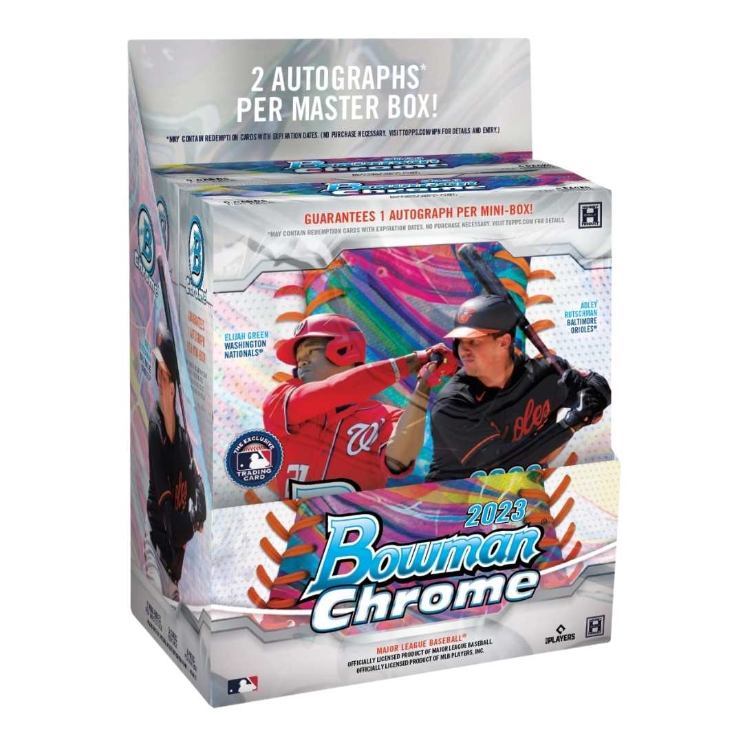 2023 Bowman Chrome Baseball Hobby Mini Box
