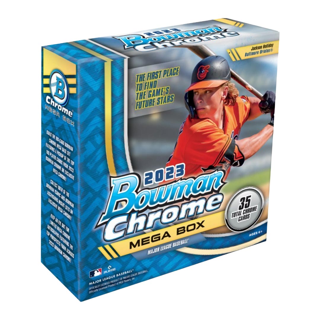 2023 Bowman Chrome Baseball Mega Box