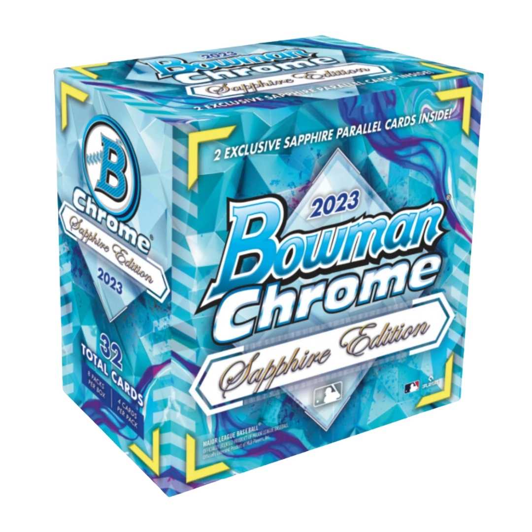 2023 Bowman Chrome Baseball Sapphire Edition Box