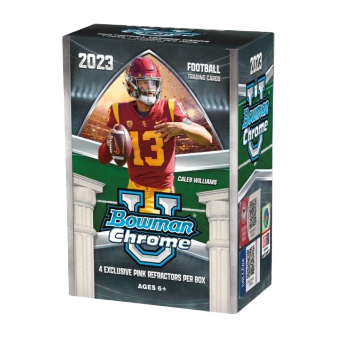 2023 Bowman Chrome University Football Blaster Box