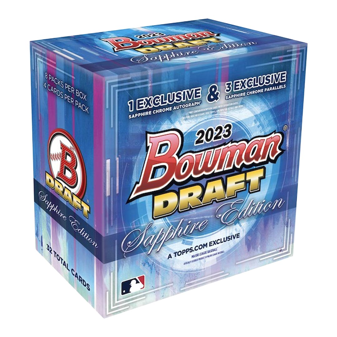 2023 Bowman Draft Baseball Sapphire Edition Box