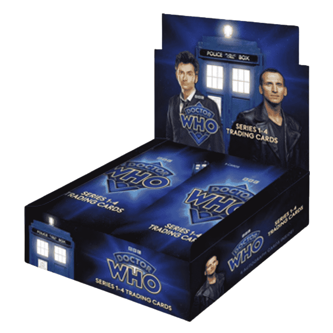 2023 Doctor Who Series 1-4 Trading Cards Hobby Box