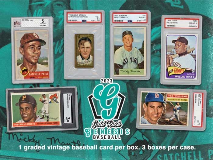 2023 Gold Rush Genesis Baseball Vintage Edition Box