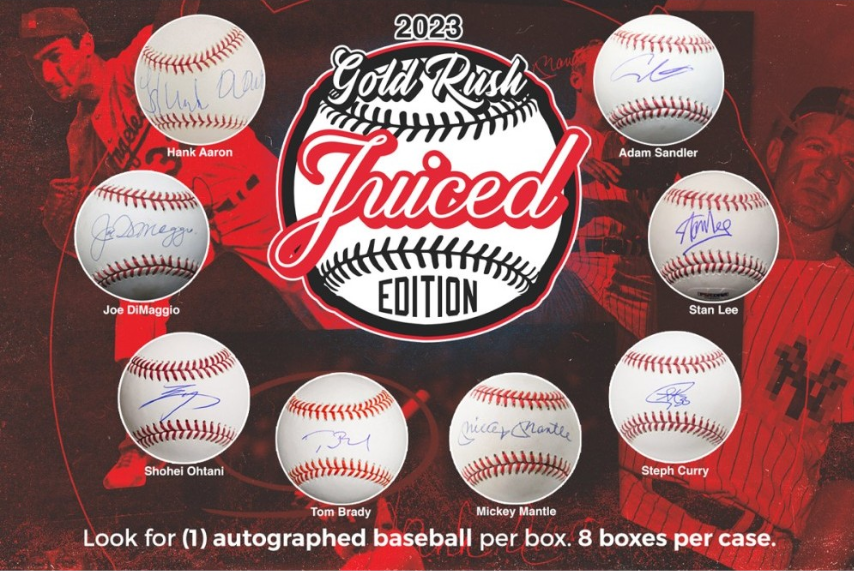2023 Gold Rush Juiced Autographed Baseball Edition Box