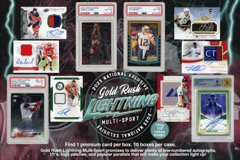 2023 Gold Rush Lightning Multi-Sport National Convention Exclusive Box