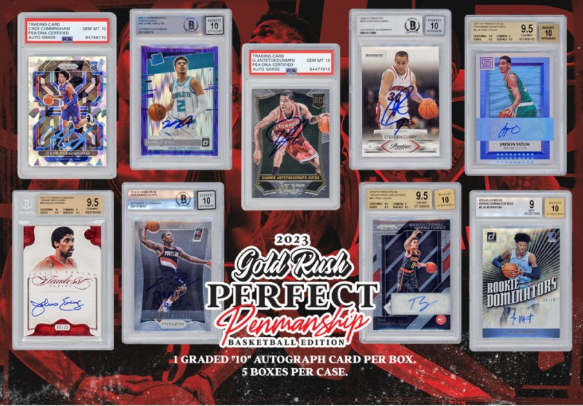 2023 Gold Rush Perfect Penmanship Basketball Edition Box