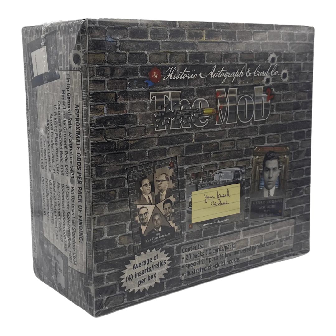 2023 Historic Autographs The Mob Series 2 Hobby Box