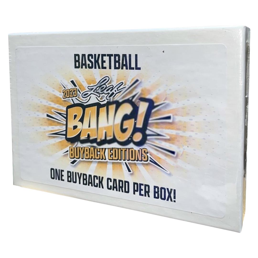 2023 Leaf Bang! Basketball Edition Box