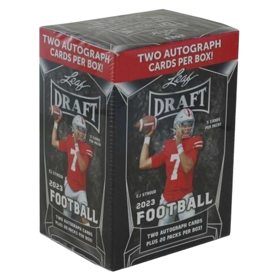 2023 Leaf Draft Football Black Blaster Box