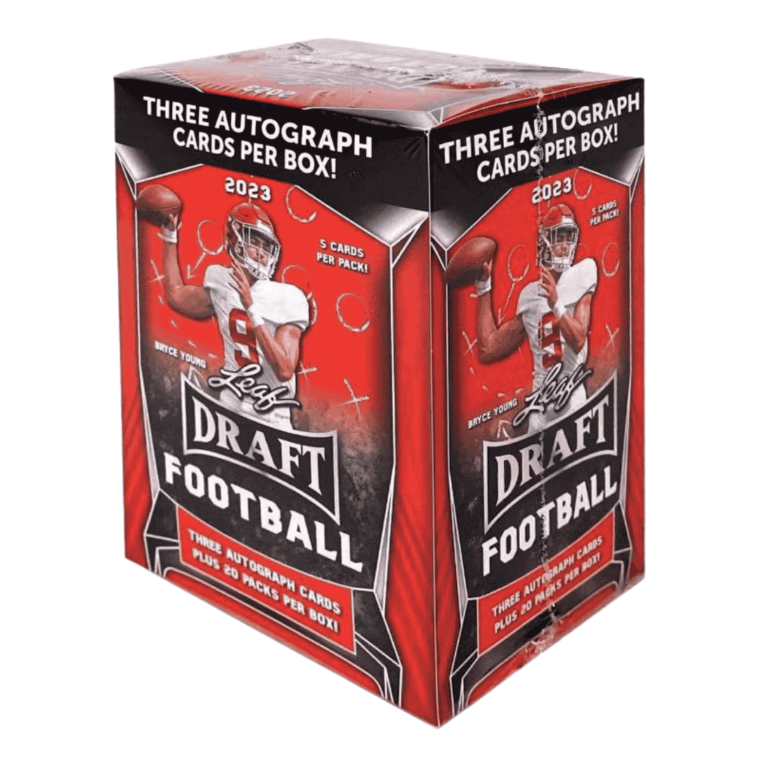 2023 Leaf Draft Football Hobby Blaster Box