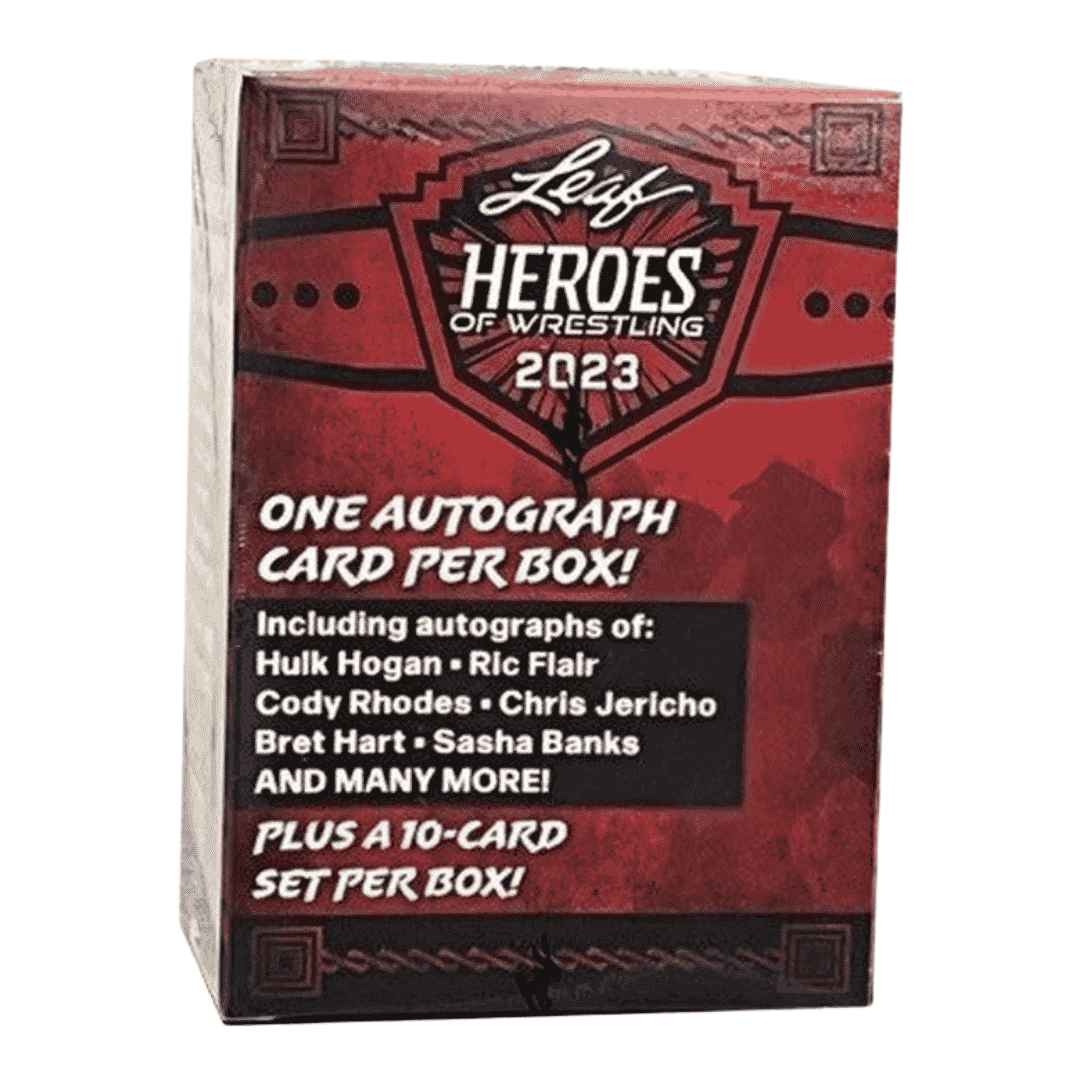 2023 Leaf Heroes of Wrestling Blaster Box